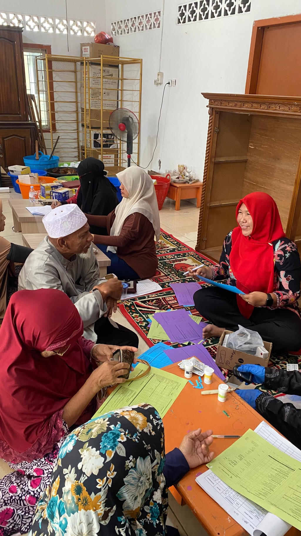 Kegiatan Rutinitas Posyandu ILP digampong untuk meningkatkan layanan kesehatan masyarakat desa.